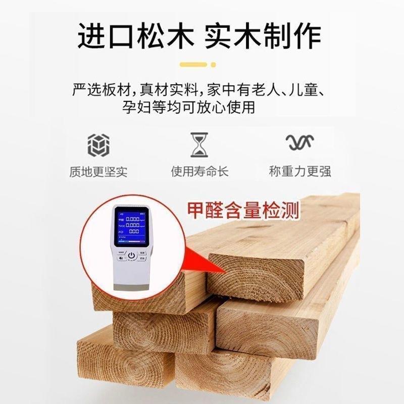 防潮骨架榻实榻米木1m.5护腰床板透气可折叠地铺加331厚防滑排干