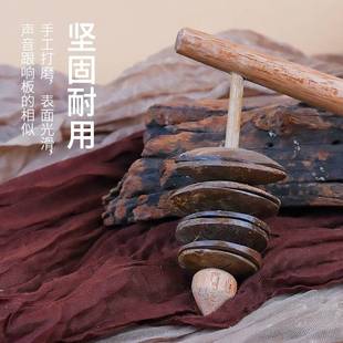 卡杜斯印尼椰壳响板单列双列响鼓响棒椰球锤沙锤南美传统打击乐器