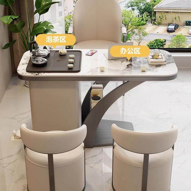 阳台茶桌椅组合新动款小型奢轻岩板烧水一体家用无品牌/小茶台移,基础建材,脚轮/万向轮,淘宝优惠券,粉丝福利购,淘宝优惠卷