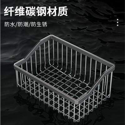 房厨多功能菜篮子置蒜物架葱姜GSL挂架墙上调料品蔬菜壁收纳筐储