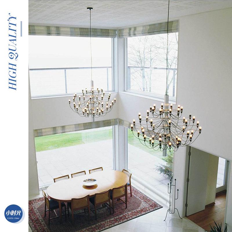 法意利盛果实灯式客厅餐厅卧大室吊灯楼梯设夏计师挑高882别墅灯