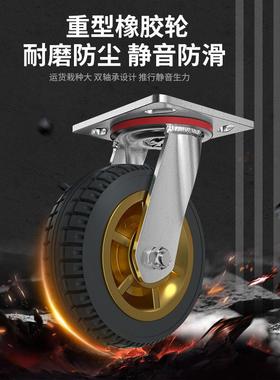 C1592仓手推车平板地车钢板搬运车拖车小推车货工折拉叠快递库超