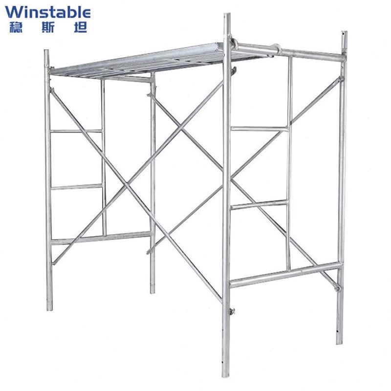 稳斯坦W765g2移动脚手架建筑装修梯形架多功能活动架1.7m高1.8m长