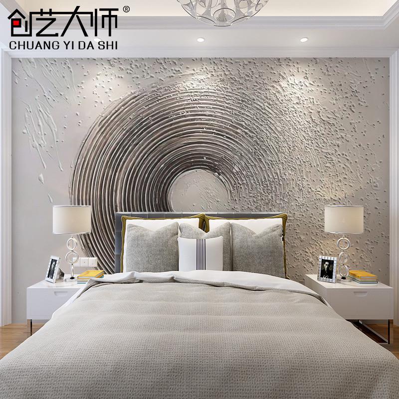 电视背景墙壁画新l款墙纸现代客厅艺术壁纸沙发影视墙布卧室壁布