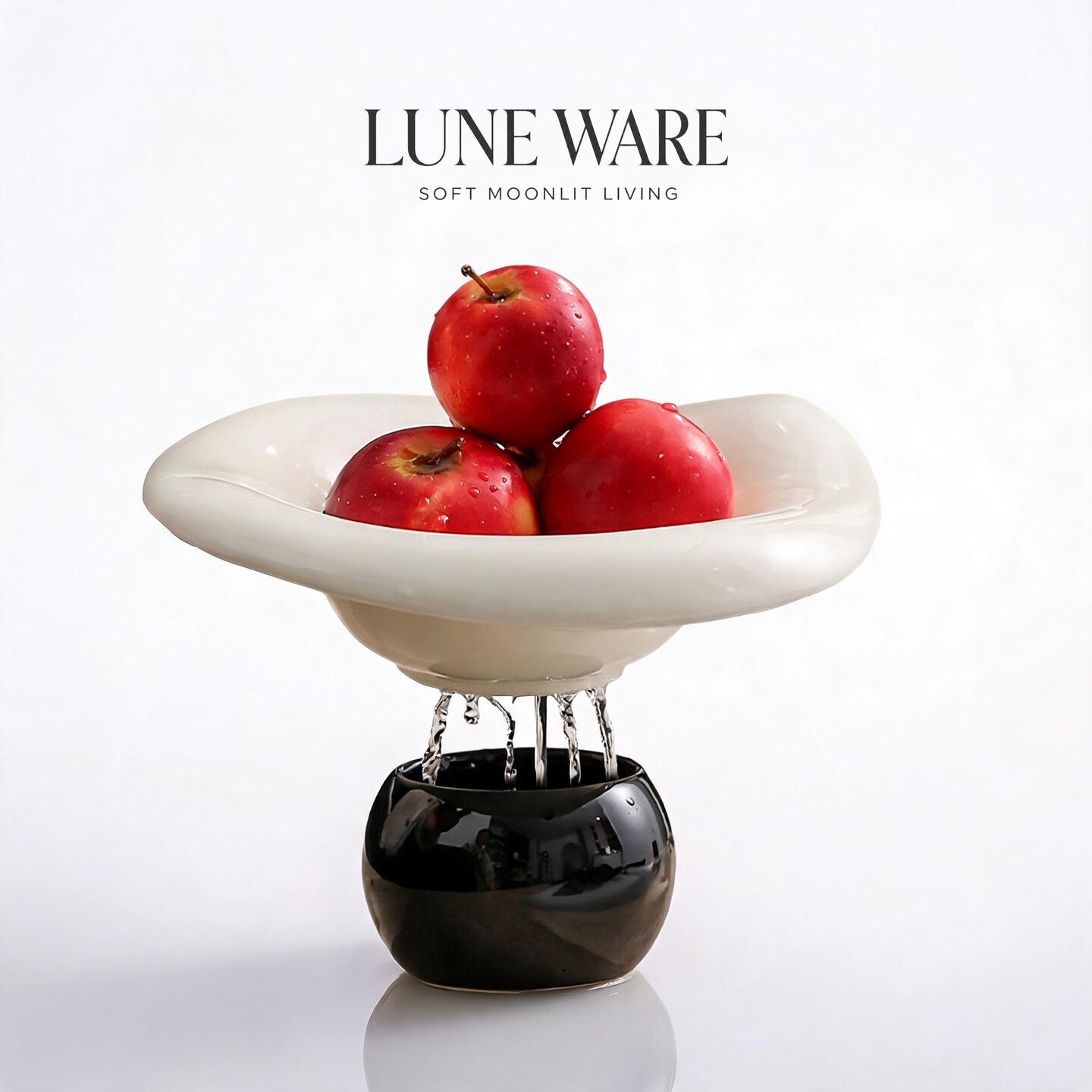 LUNEWARE▪陶瓷水果盘可沥水
