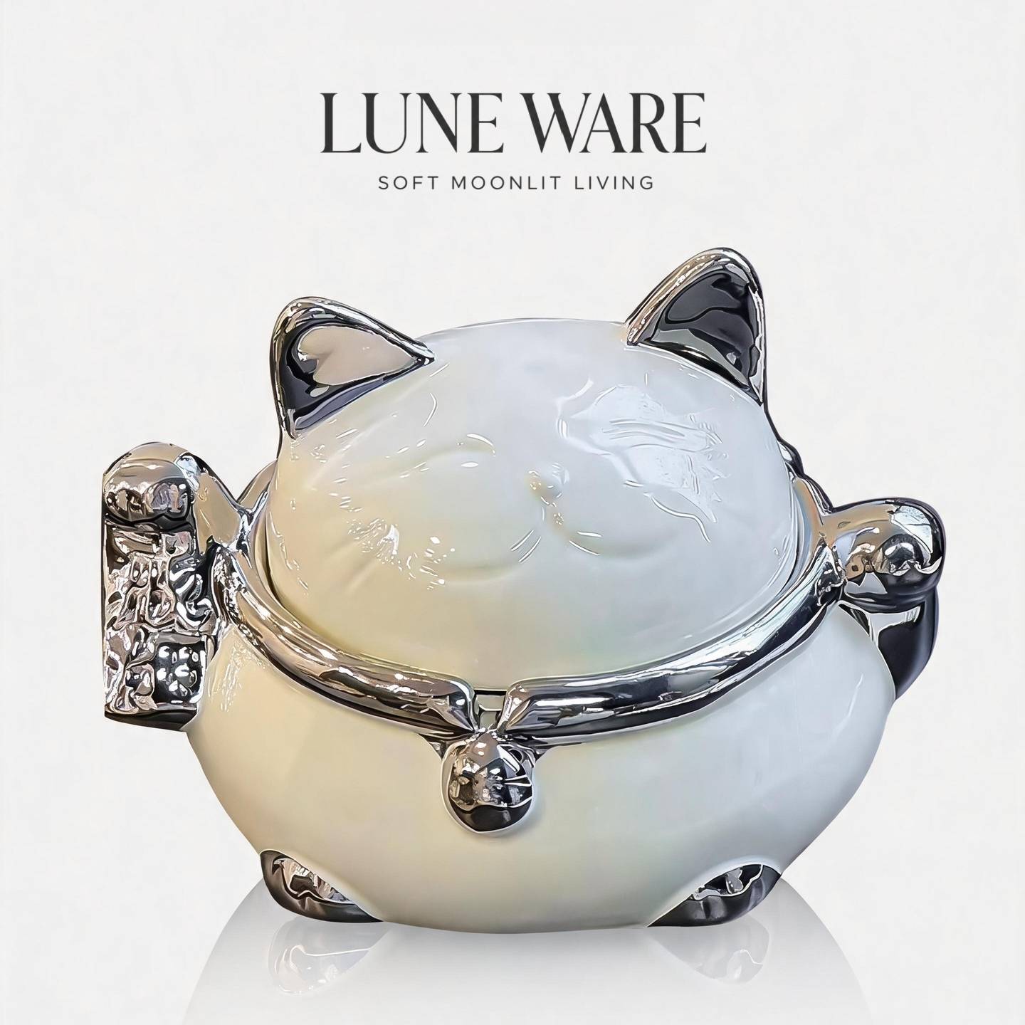 LUNEWARE▪陶瓷烟灰缸招财猫