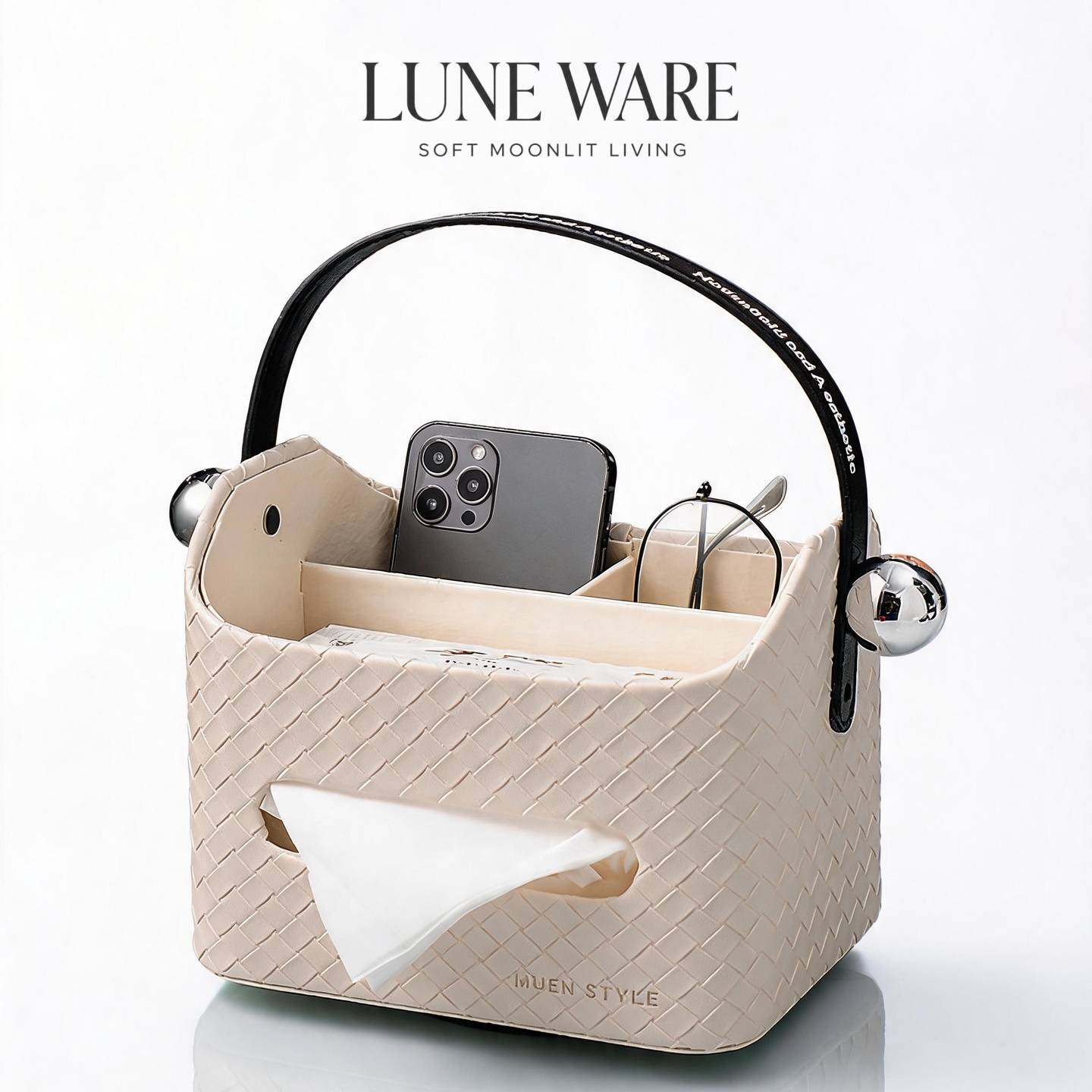 LUNEWARE▪纸巾盒可旋转