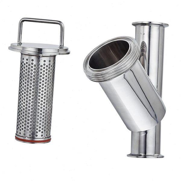 304不锈钢卫生级快装Y型过滤器卡盘卡箍式斜插式快开管道过滤器网,五金/工具,分离设备及耗材,淘宝优惠券,粉丝福利购,淘宝优惠卷