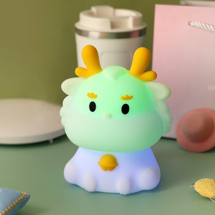 龙年小夜b灯语音智能拍拍灯卧室睡眠灯硅胶柔光充电女生女孩礼物