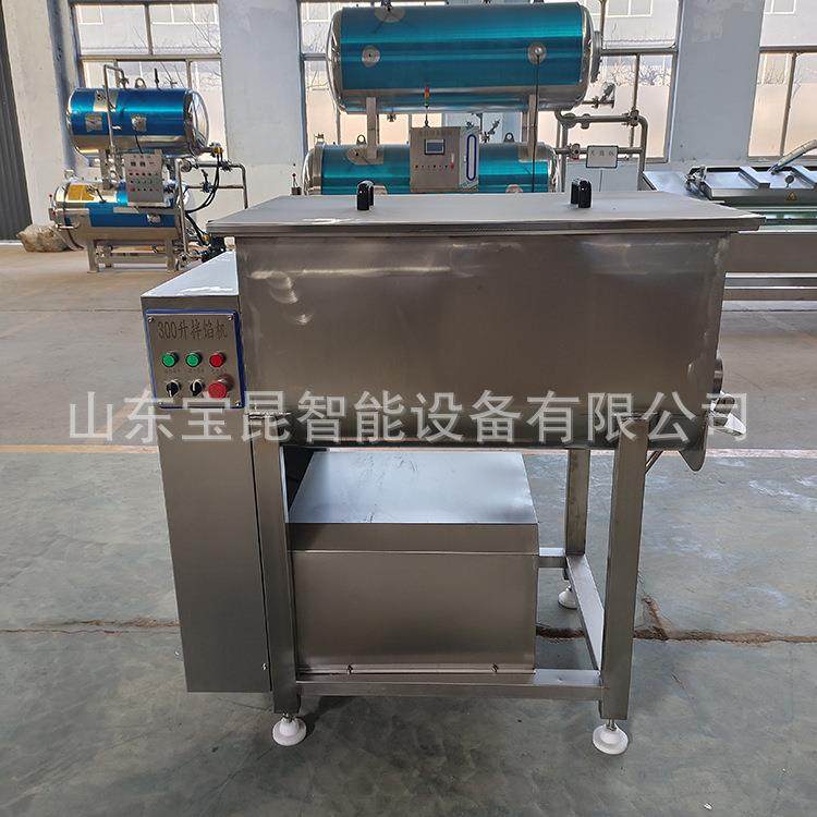 红烧狮子头双蛟龙拌馅机200型鱼豆腐千页豆腐玉米混合搅拌设备