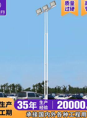 15米中杆灯江苏南通生产厂家，包安装，LED投光灯，LED塔吊灯