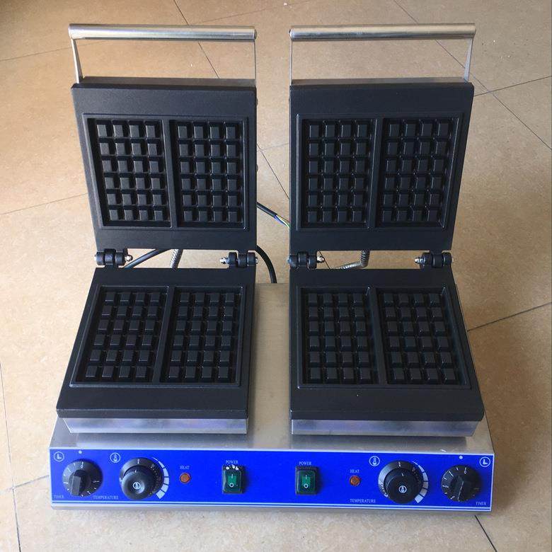 商用双头正方形两片华夫炉电热加厚松饼机华夫饼机器四格子丹夫饼,清洗/食品/商业设备,其他食品加工设备,淘宝优惠券,粉丝福利购,淘宝优惠卷