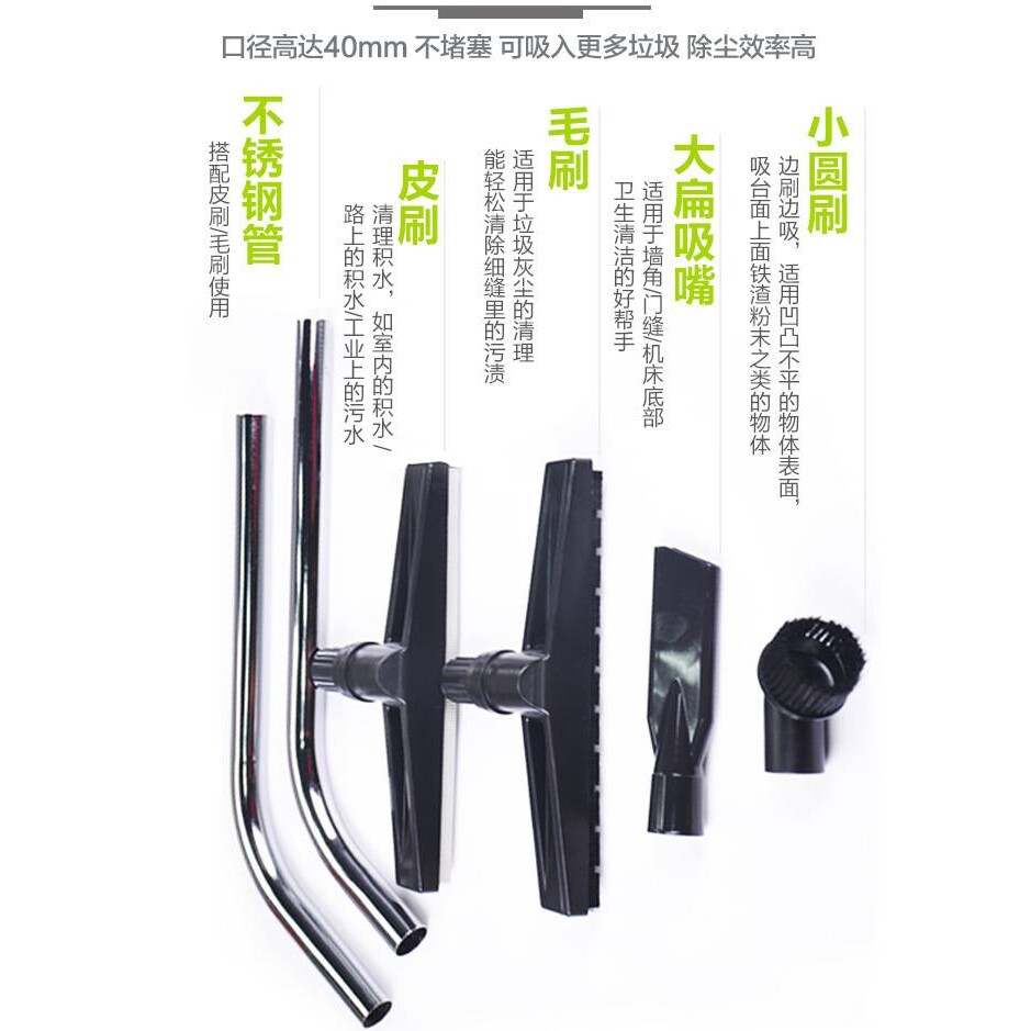 大吸力除尘设备大功率单相电低噪音免清洗打磨用工业吸尘器