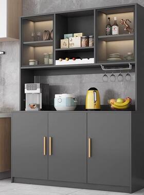 I1餐边柜一OQT体靠墙实木酒柜现代柜简约客厅家用柜橱茶厨房水储