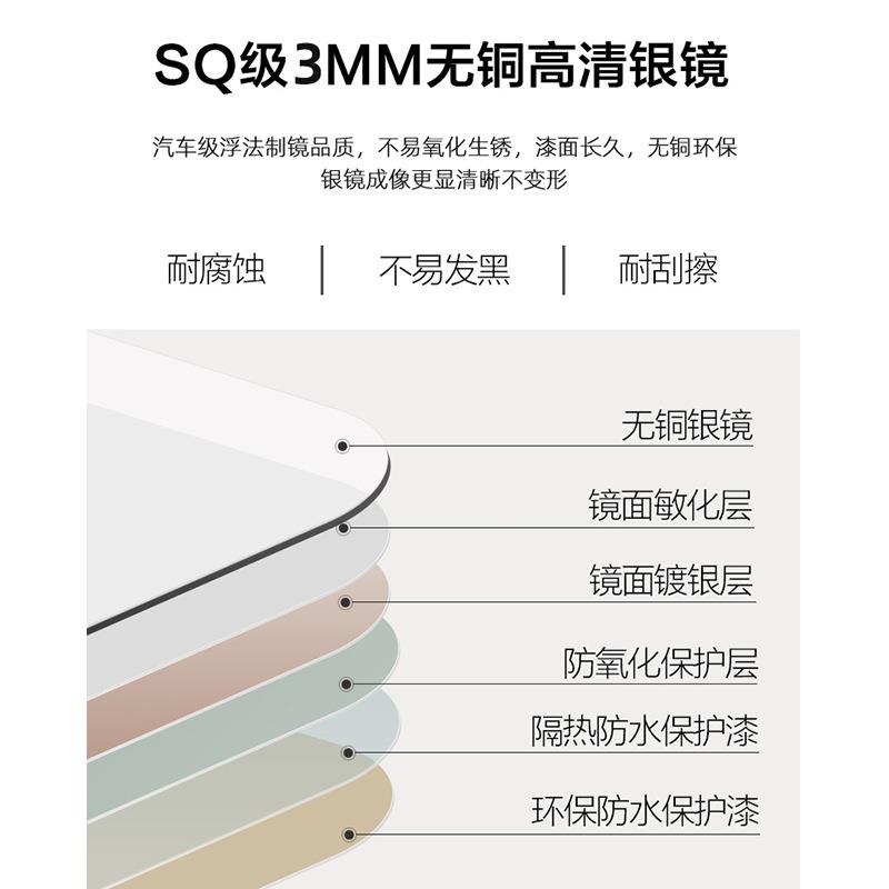 全身穿衣子贴孔墙自粘镜墙面免打挂墙粘墙壁挂式玻璃不FIY变形梦