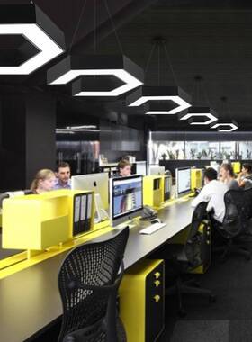 工业风格吊灯led创意个性办公室网咖健身房店铺吧台商场工程灯具