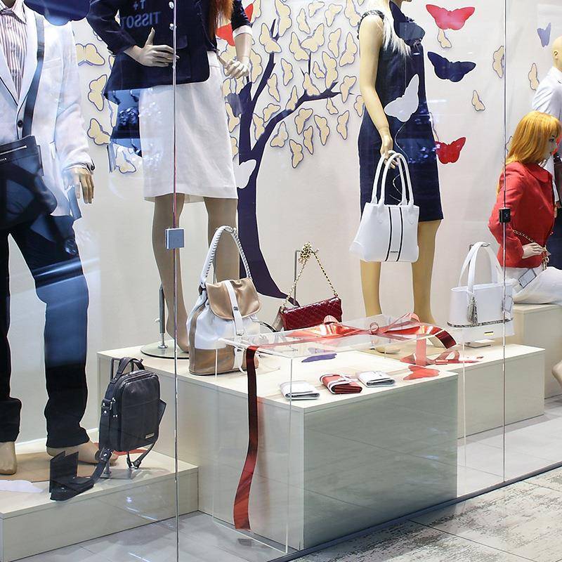 木质高档烤漆展示台窗地台橱展示台工艺品架陈列展架468柜台模特