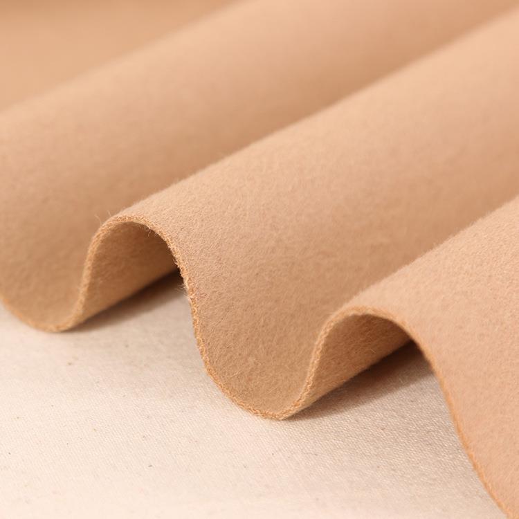 新双面面现呢面料BRU粗纺全羊毛品大衣料多色货