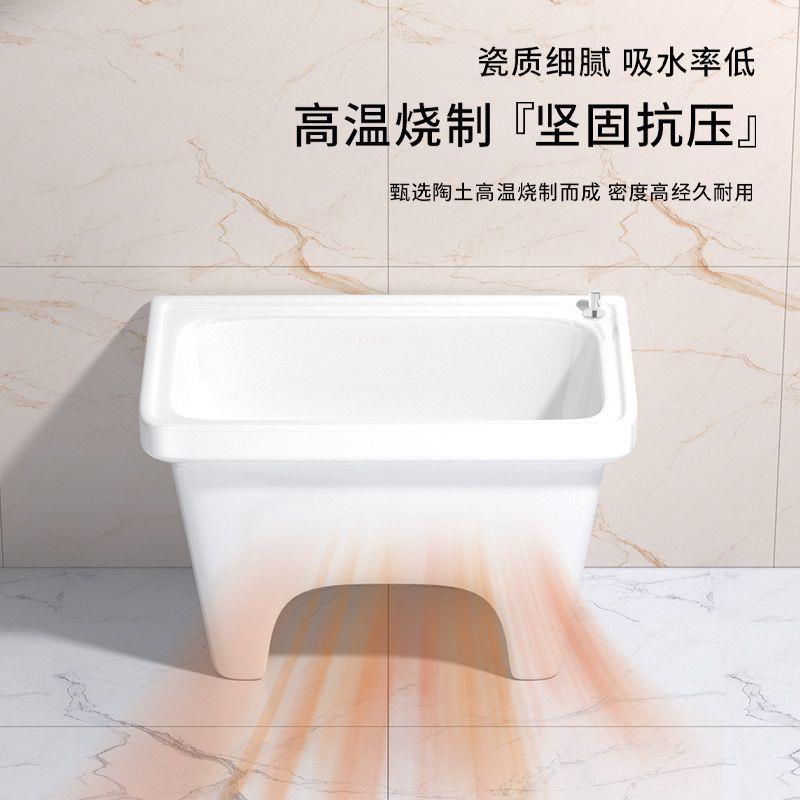 阳台院672户外池拖生把池家用庭一体式陶瓷墩布卫间大小洗拖把厂