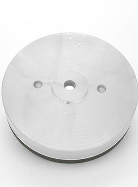 直5销砂玻璃树脂轮直双边机边机玻璃底边BCY倒角树脂轮10.10