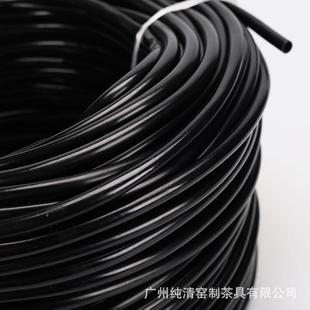 整捆茶桌茶盘黑色PVC防管管冻管进管泡茶桌CQYZ-009流水水出水排