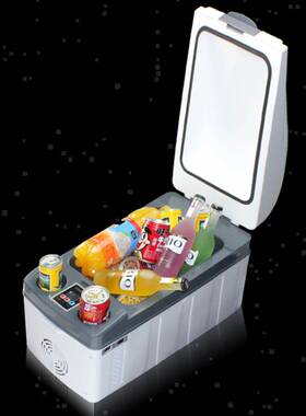 快速双核强制冷20L升冷暖车家两用车载冰箱 迷你小冰箱制冷冷藏箱