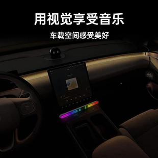 酒吧流音乐频谱显示器氛围载音乐102节奏灯音感乐应灯车拾音灯加