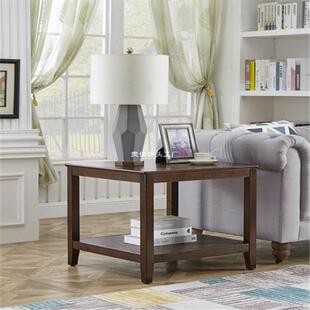 家沙发边几茶几客厅K-100柜简约小长角桌子实木用方几边美式收纳