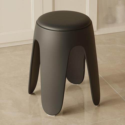 塑料凳家用加厚大人饭结实客吃厅餐桌防滑凳子可叠查看详情放简约