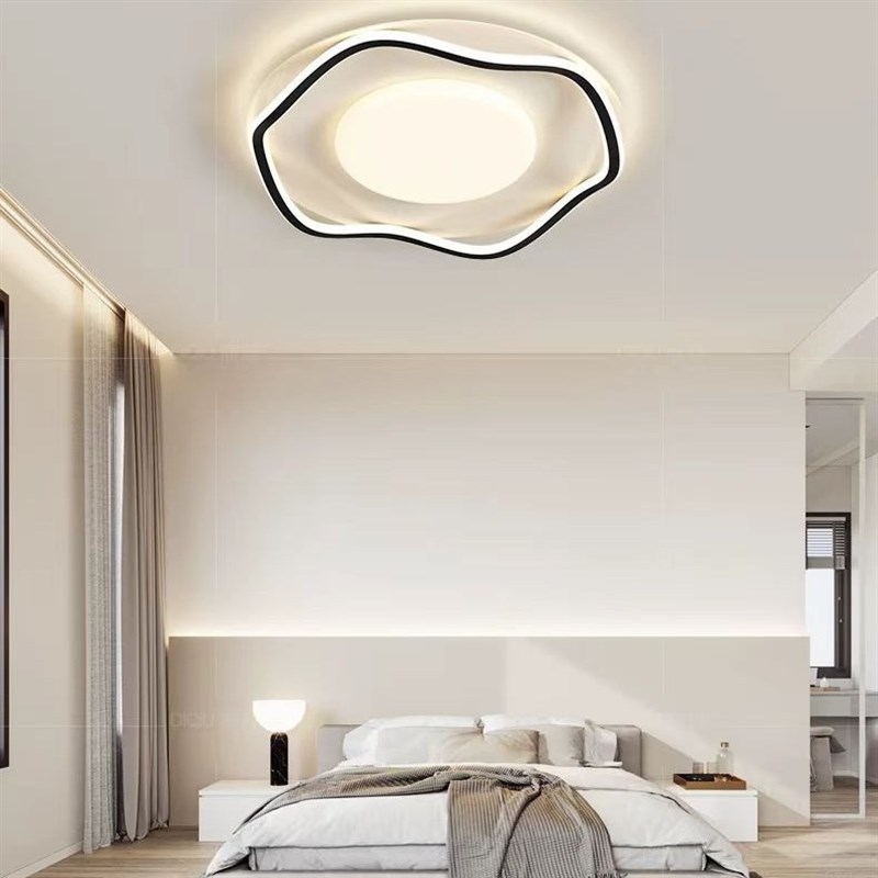 客厅卧室现代简约大气o主灯2024新款广东中山吸顶灯具组合全屋套