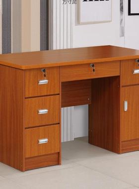 办公桌家用写字学生租员工简约出台桌子台式屋LWW电脑桌卧室小书