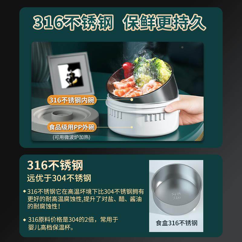 琪虎长THL2027-保温成饭盒上班族2大4小时人2025新款容超量学生真