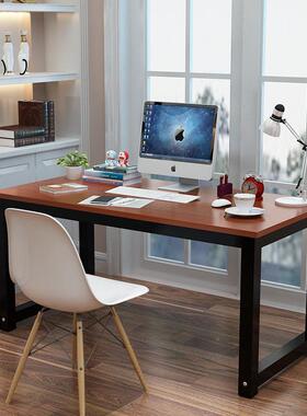 电学脑桌简约家用书习桌职办公桌会ZLL议桌书员房台式桌生学桌小