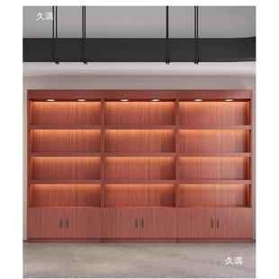 酒柜靠墙商用组合市超厅简柜约货架客多层置物架展陈771列红酒垒