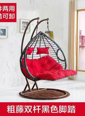 浪漫吊篮椅吊椅摇篮吊藤床阳台LID秋外千摇懒摇椅室内人椅鸟巢户