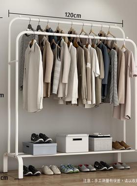 衣柜家用卧室挂衣房服架代开放式简衣柜出租易现简约yg210430大容量钢衣柜