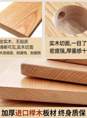 WBZ7全实榉木床现简约.5米主卧代1双人床1.VGK8米原木木风家用单