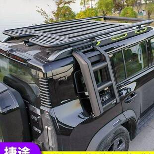 捷途旅行者车顶行李架山梯海T车2框平台爬侧帐机甲WXV网书包顶车