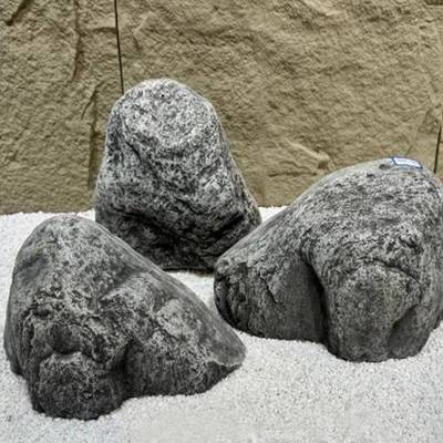 真仿真石头石造景假石头玻璃钢雪浪石岩户外庭头院花园装仿饰枯石