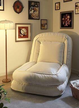 人类狗窝懒人沙发SZP可折榻可睡网红叠榻米阳台卧室小沙发躺椅沙