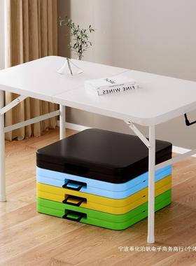 折叠桌用子家简易学书习电脑ZVR桌便携式桌户外餐夜市摆摊长方形