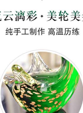 琉璃摆件轻奢家居厅F87T8JS8品客玄关电视柜酒柜大装饰饰工艺品气