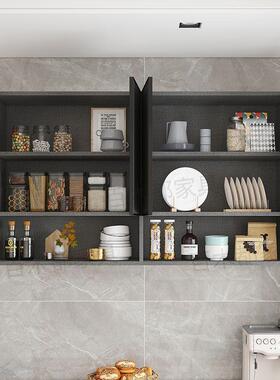 Tal餐太厨空实木厨房吊柜墙铝壁柜厅多343功能收纳柜房悬挂式橱柜