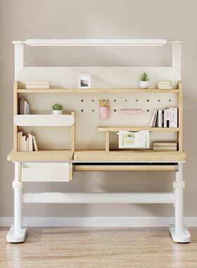 鱼IVR多彩纳能小学生写桌可升降护眼收灯字儿童智学习桌家用书桌