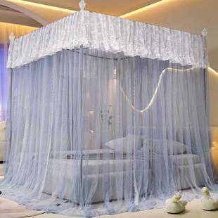 蚊帐1.8x2米人双床家用三开门AAA82118加密.5米1不床纹帐子1.2m锈