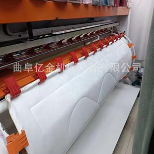 电脑绗缝机300多种花型单针智能滚筒缝被机占地面积小适合家纺店