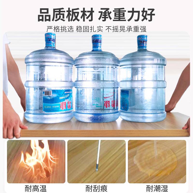 书桌书架一体书柜组合家用电视柜卧室简易电脑桌台式学生写字桌