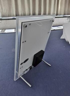 AA4-0JL-D-SLDE超薄发光亚晶克力水灯箱室内桌面式餐牌价格表