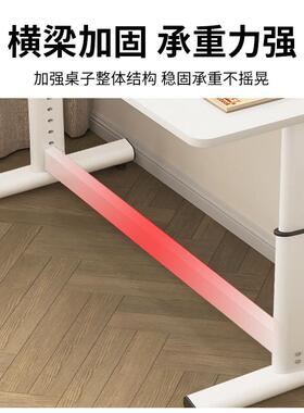 桌座腿可调腿节升降底餐桌架JVW子可铁艺烤漆会加厚办公议桌架子