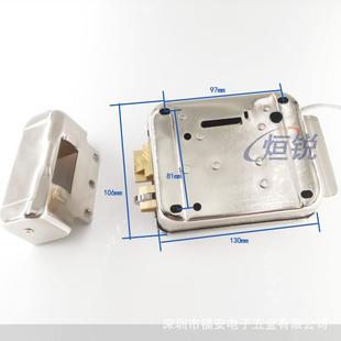 1073楼宇门电控锁门禁锁智能大门锁门子密码门禁刷卡HIJ电防盗家